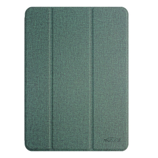 For iPad Air 11 2025 / 2024 Mutural YASHI Series Tablet Leather Smart Case(Green) - iPad Air 11 2025 / 2024 Cases by Mutural | Online Shopping South Africa | PMC Jewellery | Buy Now Pay Later Mobicred