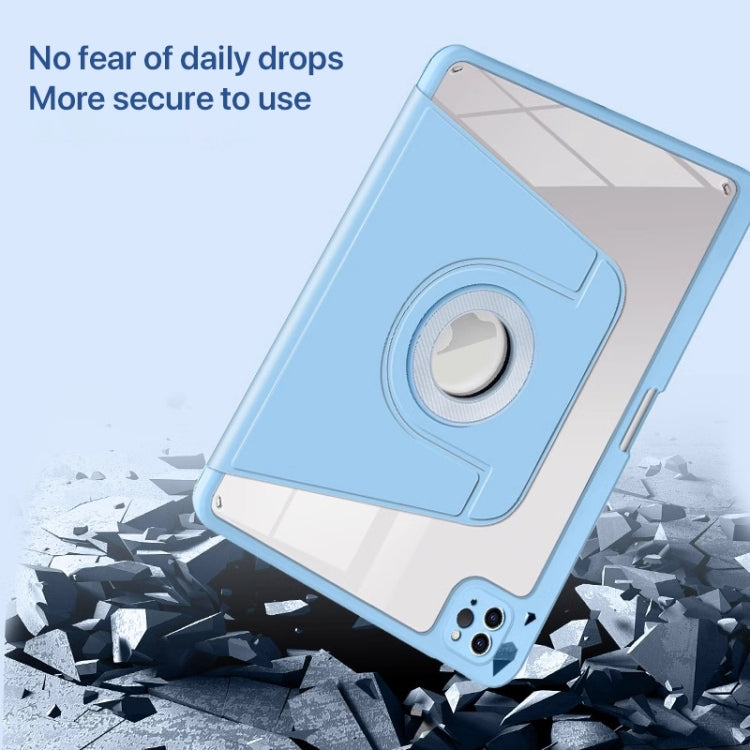 For iPad Pro 11 2024 Magnetic Split Leather Smart Tablet Case with Pen Slot(Black) - iPad Pro 11 2024 Cases by PMC TechLife | Online Shopping South Africa | PMC TechLife | Buy Now Pay Later Mobicred