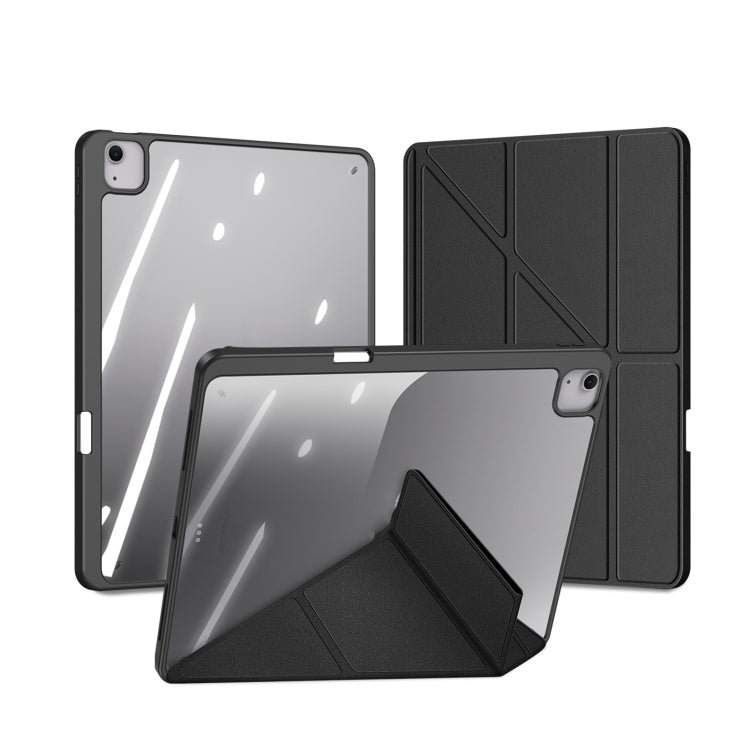 For iPad Air 13 2024 / 2025 DUX DUCIS Magi Series Smart Leather Tablet Case(Black) - iPad Air 13 2025 / 2024 Cases by DUX DUCIS | Online Shopping South Africa | PMC Jewellery | Buy Now Pay Later Mobicred