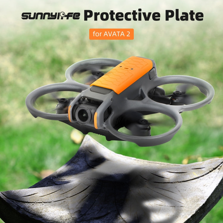 For DJI Avata 2 Sunnylife Drone Anti-Collision Protective Cover Back Plate(Red) -  by Sunnylife | Online Shopping South Africa | PMC Jewellery | Buy Now Pay Later Mobicred