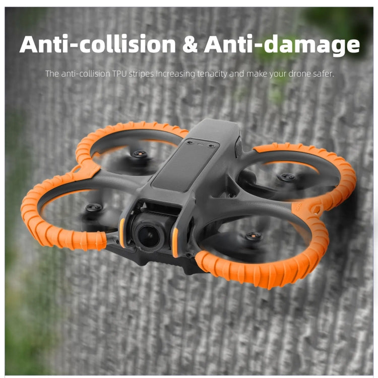 For DJI Avata 2 Sunnylife Drone Anti-Collision Protective Cover Combo Case Kit(Black) -  by Sunnylife | Online Shopping South Africa | PMC Jewellery | Buy Now Pay Later Mobicred