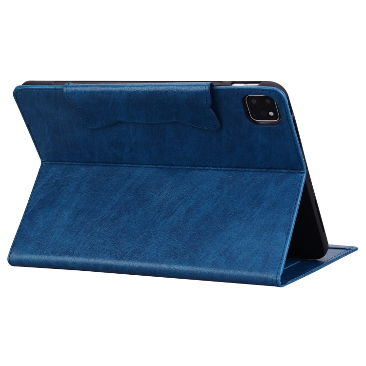 For iPad Pro 13 2024 Cat Buckle Leather Smart Tablet Case(Royal Blue) - iPad Pro 13 2024 Cases by PMC Jewellery | Online Shopping South Africa | PMC Jewellery | Buy Now Pay Later Mobicred