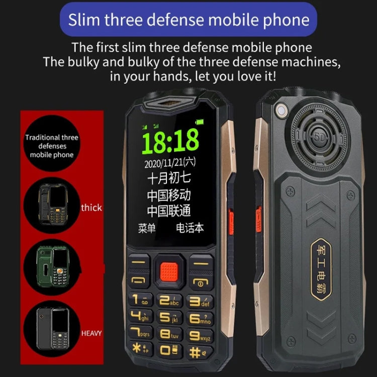 K1+ 4G Elder Rugged Phone, 2.6 inch, 1500mAh Battery, LED Flashlight, Network: 4G, Dual SIM, SOS, Plug:EU Plug(Green) - Others by PMC Jewellery | Online Shopping South Africa | PMC Jewellery | Buy Now Pay Later Mobicred