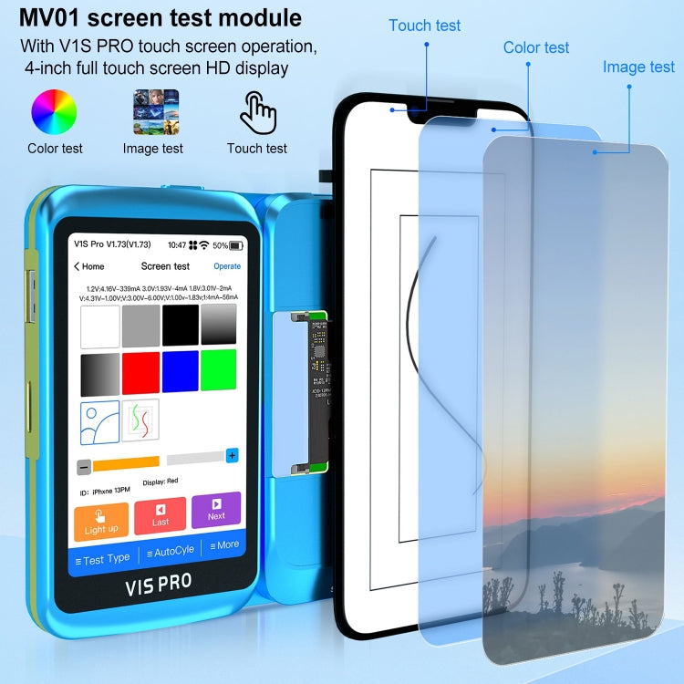 JCID MV01 Screen Testing Module for iPhone X-12 - Test Tools by JC | Online Shopping South Africa | PMC Jewellery | Buy Now Pay Later Mobicred