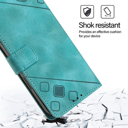 For Ulefone Note 14 Skin Feel Embossed Leather Phone Case(Green) - Ulefone Cases by PMC Jewellery | Online Shopping South Africa | PMC Jewellery | Buy Now Pay Later Mobicred