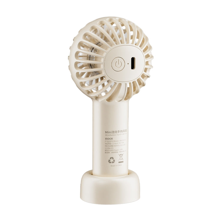 ROCK YW-DC03 Air Bubble Mini Handheld Fan - free shipping - PMC Jewellery - Order now!