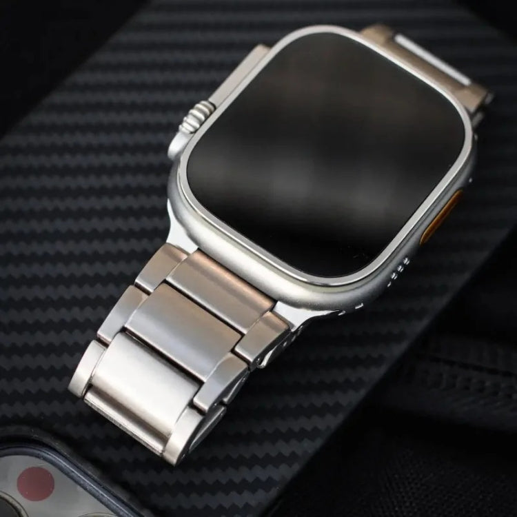 For Apple Watch Series 3 42mm Titanium Metal Watch Band(Silver) - free shipping - PMC TechLife - Order now!