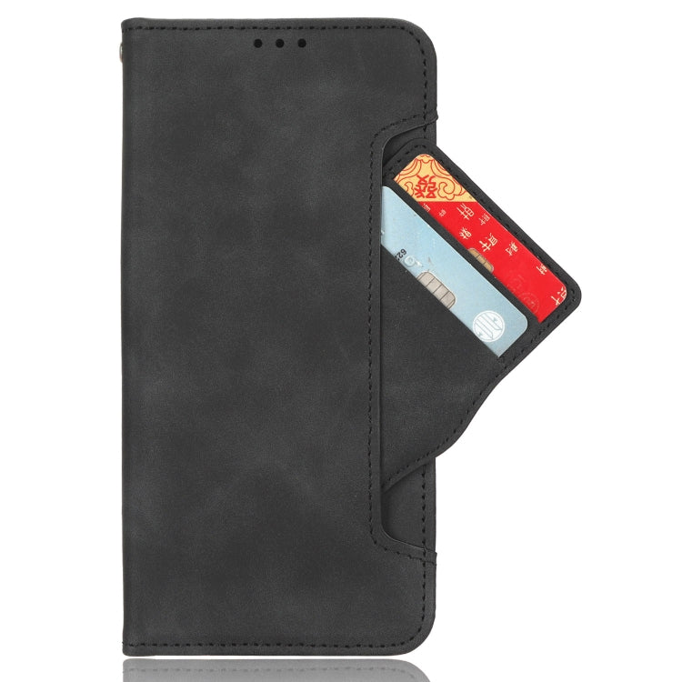 For Huawei Pura 70 Pro / 70 Pro+ Skin Feel Calf Texture Card Slots Leather Phone Case(Black) - Huawei Cases by PMC Jewellery | Online Shopping South Africa | PMC Jewellery | Buy Now Pay Later Mobicred