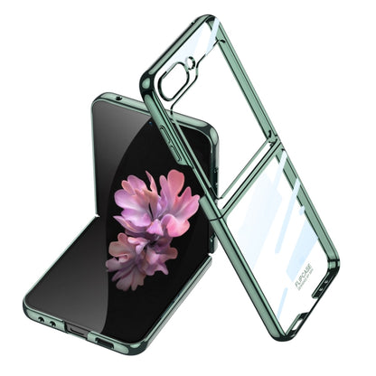 For Samsung Galaxy Z Flip6 GKK Electroplating Full Coverage Phone Case(Green) - Galaxy Z Flip6 5G Cases by GKK | Online Shopping South Africa | PMC Jewellery | Buy Now Pay Later Mobicred