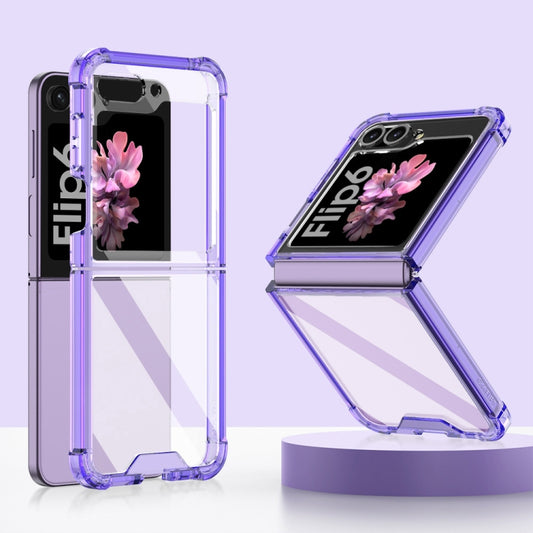 For Samsung Galaxy Z Flip6 GKK Airbag Full Coverage Phone Case(Purple) - Galaxy Z Flip6 5G Cases by GKK | Online Shopping South Africa | PMC Jewellery | Buy Now Pay Later Mobicred