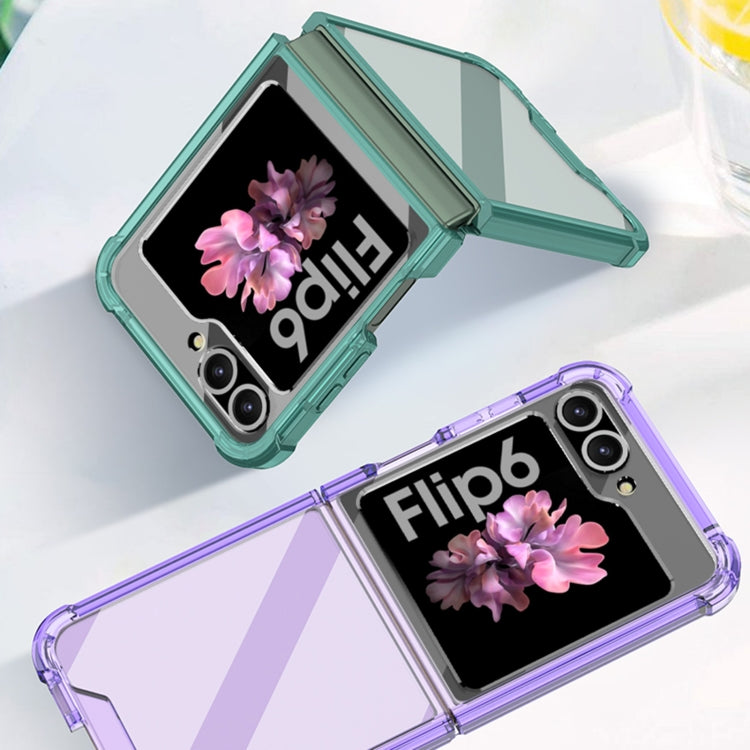 For Samsung Galaxy Z Flip6 GKK Airbag Full Coverage Phone Case(Purple) - Galaxy Z Flip6 5G Cases by GKK | Online Shopping South Africa | PMC Jewellery | Buy Now Pay Later Mobicred