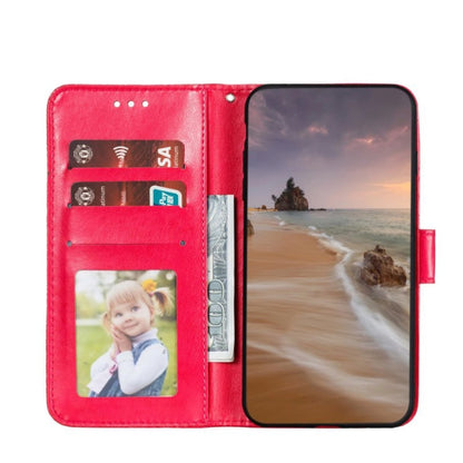 For Google Pixel 9 Lace Flower Embossing Flip Leather Phone Case(Red) - Google Cases by PMC Jewellery | Online Shopping South Africa | PMC Jewellery | Buy Now Pay Later Mobicred