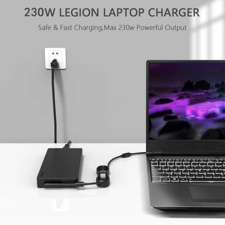 230W 20V 11.5A Laptop Notebook Power Adapter For Lenovo Big Square USB, Plug:AU Plug - For Lenovo by PMC Jewellery | Online Shopping South Africa | PMC Jewellery | Buy Now Pay Later Mobicred