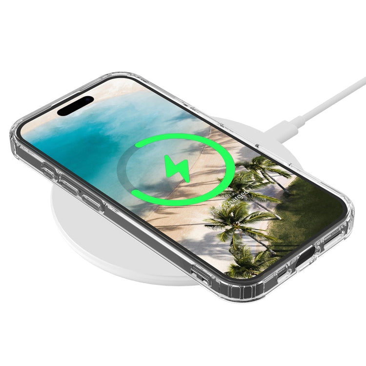 For iPhone 16 Plus MagSafe Clear Acrylic PC Hybrid TPU Phone Case(Transparent) - iPhone 16 Plus Cases by PMC Jewellery | Online Shopping South Africa | PMC Jewellery | Buy Now Pay Later Mobicred