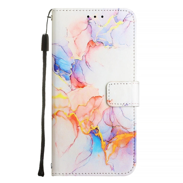 For Blackview Wave 6C PT003 Marble Pattern Flip Leather Phone Case(Galaxy Marble White) - More Brand by PMC Jewellery | Online Shopping South Africa | PMC Jewellery | Buy Now Pay Later Mobicred