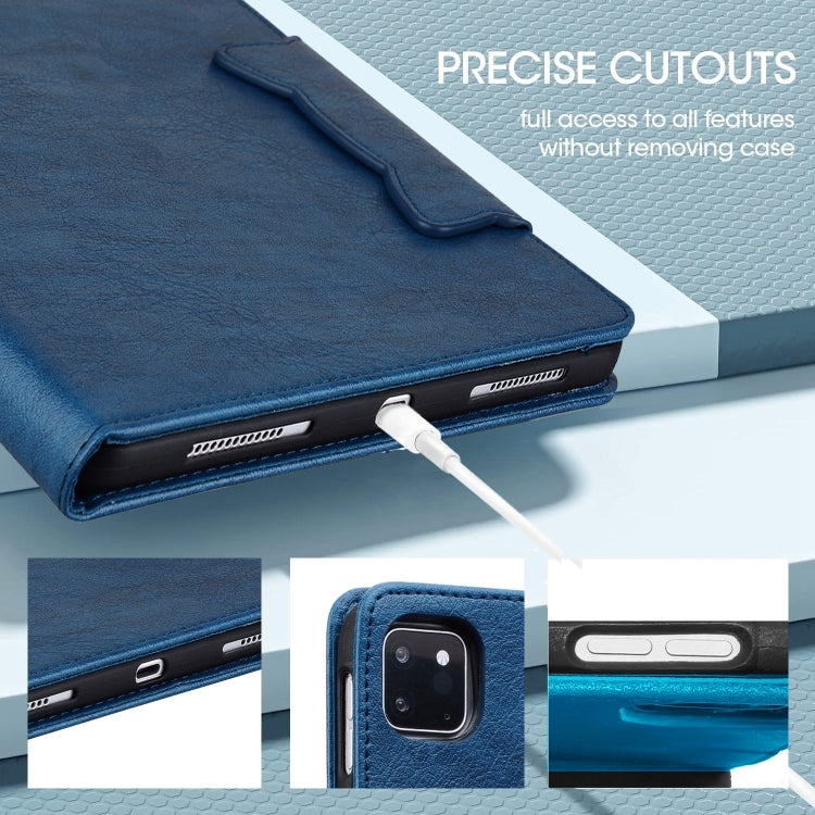For Honor Pad X8a Cat Buckle Leather Tablet Case(Royal Blue) - Honor by PMC TechLife | Online Shopping South Africa | PMC TechLife | Buy Now Pay Later Mobicred