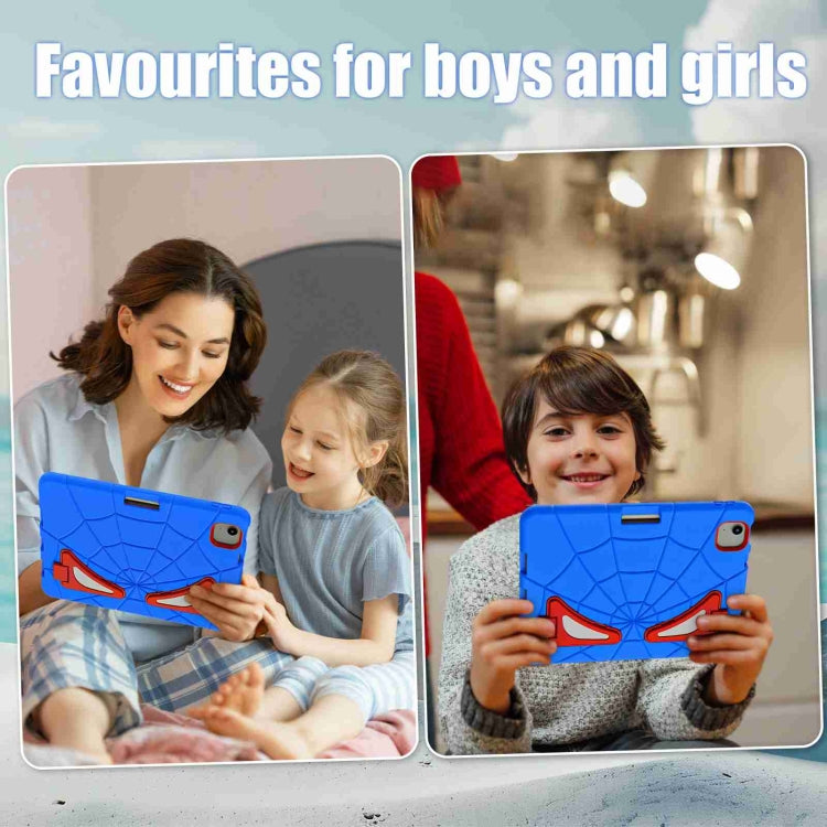 For iPad Air 11 2024 Silicone + PC Shockproof Protective Tablet Case(Blue Red) - iPad Air 11 2024 Cases by PMC Jewellery | Online Shopping South Africa | PMC Jewellery | Buy Now Pay Later Mobicred