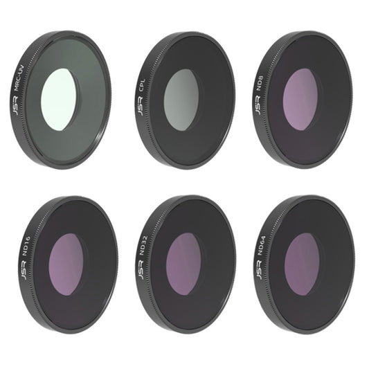 For DJI Osmo Action 4 JUNESTAR Threaded Camera Lens Filter, Filter:6 in 1 ND8-64 UV CPL - Lens Filter by JSR | Online Shopping South Africa | PMC Jewellery | Buy Now Pay Later Mobicred