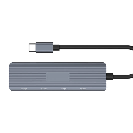 Onten UC621 5Gbps USB-C / Type-C to USB 3.2 Gen1 4 in 1 Multi-function HUB Docking Station, Length:1.5m(Grey) - USB HUB by Onten | Online Shopping South Africa | PMC Jewellery | Buy Now Pay Later Mobicred