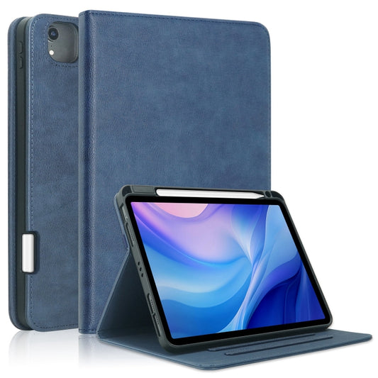 For iPad Air 11 2025 / 2024 Front Stand Smart TPU Leather Tablet Case(Dark Blue) - iPad Air 11 2025 / 2024 Cases by PMC Jewellery | Online Shopping South Africa | PMC Jewellery | Buy Now Pay Later Mobicred