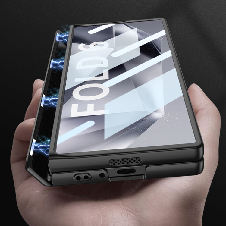 For Samsung Galaxy Z Fold6 GKK Integrated Full Coverage Magnetic Fold Phone Case(Grey) - free shipping - PMC Jewellery - Order now!