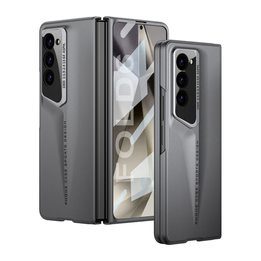 For Samsung Galaxy Z Fold6 GKK Integrated Blade Ultra-thin Full Coverage Phone Case(Grey) - Galaxy Z Fold6 5G Cases by GKK | Online Shopping South Africa | PMC Jewellery | Buy Now Pay Later Mobicred