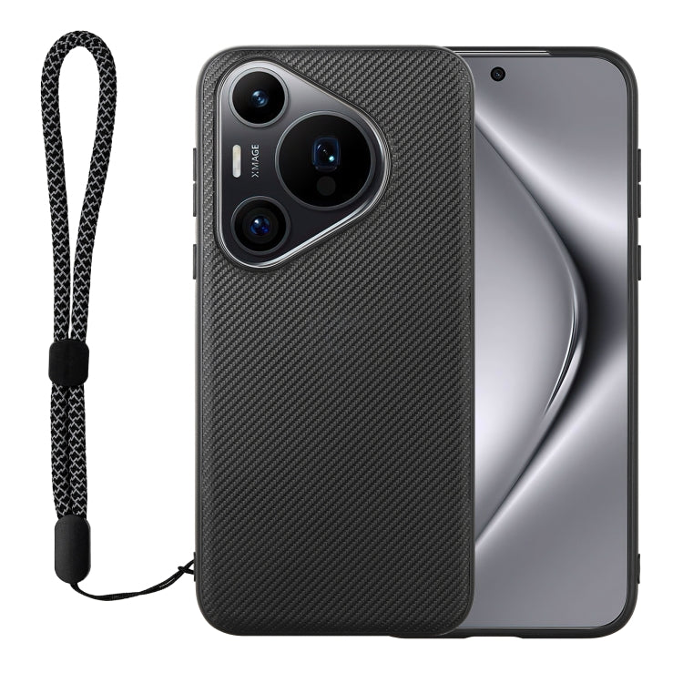 For Huawei Pura 70 Pro / 70 Pro+ ViLi TC Series Kevlar Carbon Fiber Texture Phone Case(Black) - Huawei Cases by ViLi | Online Shopping South Africa | PMC Jewellery | Buy Now Pay Later Mobicred