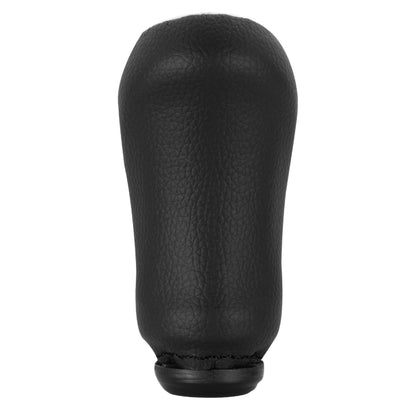 For Renault Clio III MK3 Car Gear Lever Knob Leather Gear Shift Knob(Black) - Shift Knob by PMC Jewellery | Online Shopping South Africa | PMC Jewellery | Buy Now Pay Later Mobicred