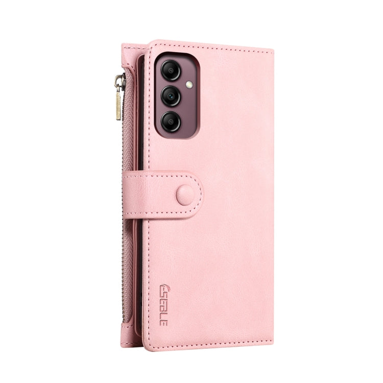 For Samsung Galaxy S25+ 5G ESEBLE Retro Frosted RFID Flip Leather Phone Case(Rose Gold) - Galaxy S25+ 5G Cases by ESEBLE | Online Shopping South Africa | PMC Jewellery | Buy Now Pay Later Mobicred