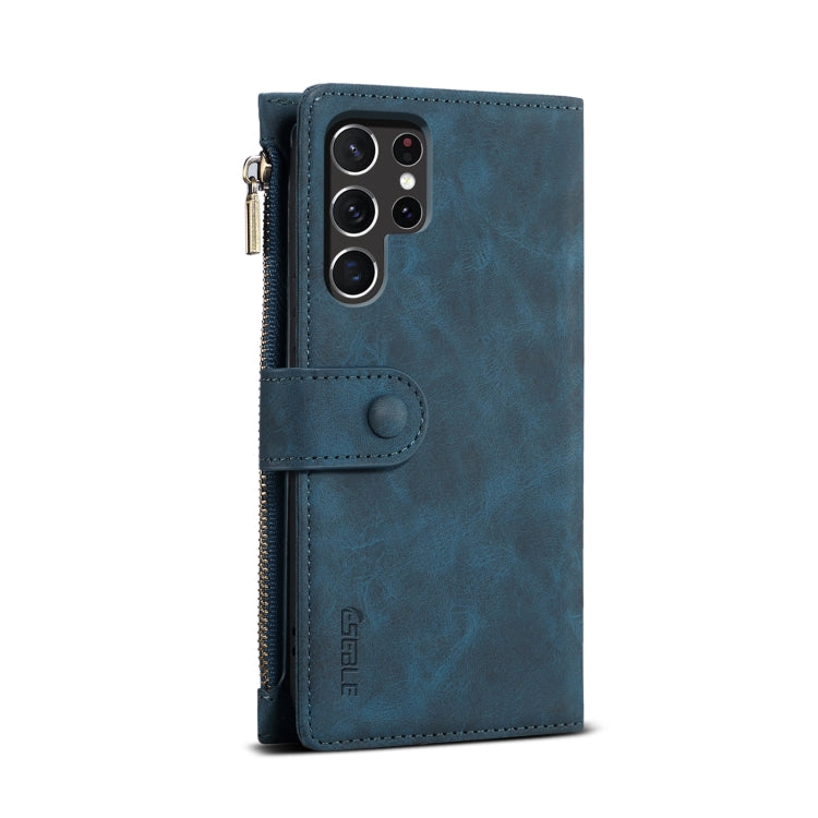 For Samsung Galaxy S25 Ultra 5G ESEBLE Retro Frosted RFID Flip Leather Phone Case(Dark Green) - Galaxy S25 Ultra 5G Cases by ESEBLE | Online Shopping South Africa | PMC Jewellery | Buy Now Pay Later Mobicred