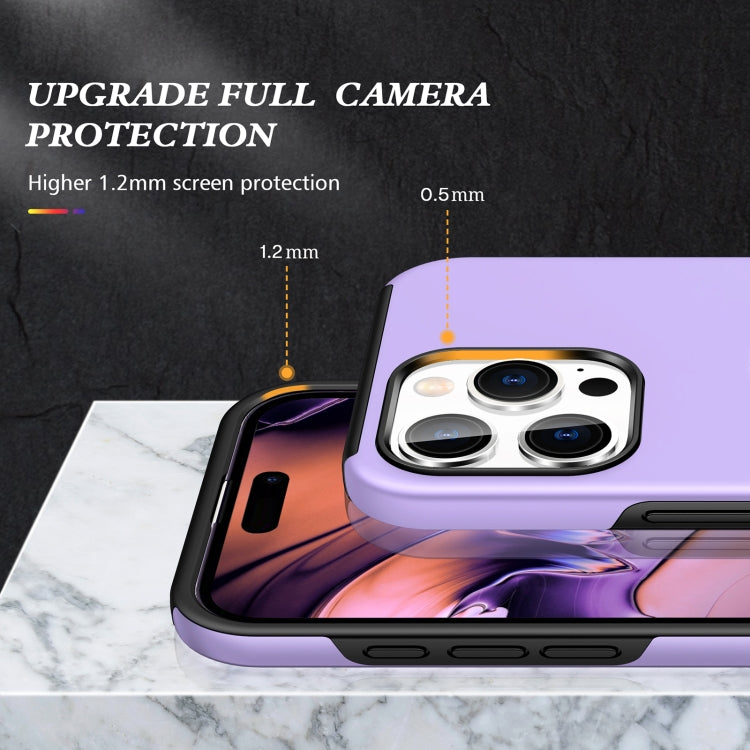 For iPhone 16 Pro Magnetic Ring Holder Phone Case(Purple) - iPhone 16 Pro Cases by PMC Jewellery | Online Shopping South Africa | PMC Jewellery | Buy Now Pay Later Mobicred