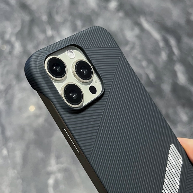 For iPhone 14 Pro Carbon Fiber Frameless Cooling Phone Case(Blue) - iPhone 14 Pro Cases by PMC Jewellery | Online Shopping South Africa | PMC Jewellery | Buy Now Pay Later Mobicred