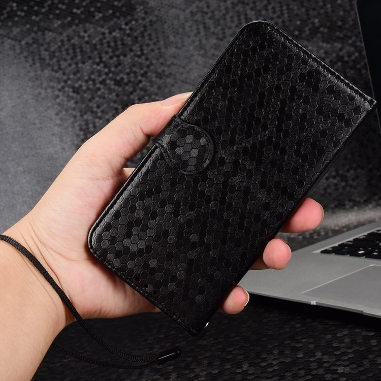 For Ulefone Note 17 Pro Honeycomb Dot Texture Leather Phone Case(Black) - Ulefone Cases by PMC Jewellery | Online Shopping South Africa | PMC Jewellery | Buy Now Pay Later Mobicred