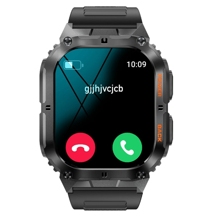 LEMFO K61 Pro 1.96 inch BT5.0 Sport Smart Watch, Support Bluetooth Call / Sleep / Blood Oxygen / Heart Rate / Blood Pressure Health Monitor(Black) - Smart Watches by LEMFO | Online Shopping South Africa | PMC Jewellery | Buy Now Pay Later Mobicred