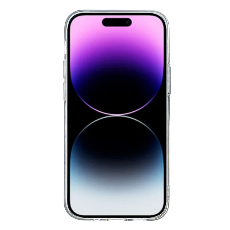 For iPhone 16 Pro Colored Drawing Pattern Transparent TPU Phone Case(Butterflies) - iPhone 16 Pro Cases by PMC TechLife | Online Shopping South Africa | PMC TechLife | Buy Now Pay Later Mobicred