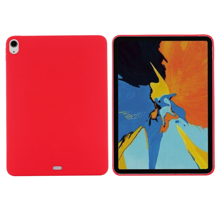 For iPad Air 13 2024 Pure Color Liquid Silicone Shockproof Tablet Case(Red) - iPad Air 13 2024 Cases by PMC Jewellery | Online Shopping South Africa | PMC Jewellery | Buy Now Pay Later Mobicred