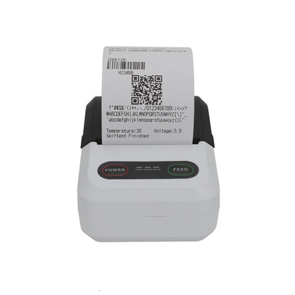 BT-583 58mm USB-C/Type-C + Bluetooth Portable Thermal Printer, Specification:EU Plug(Black White) - Printer by PMC Jewellery | Online Shopping South Africa | PMC Jewellery | Buy Now Pay Later Mobicred