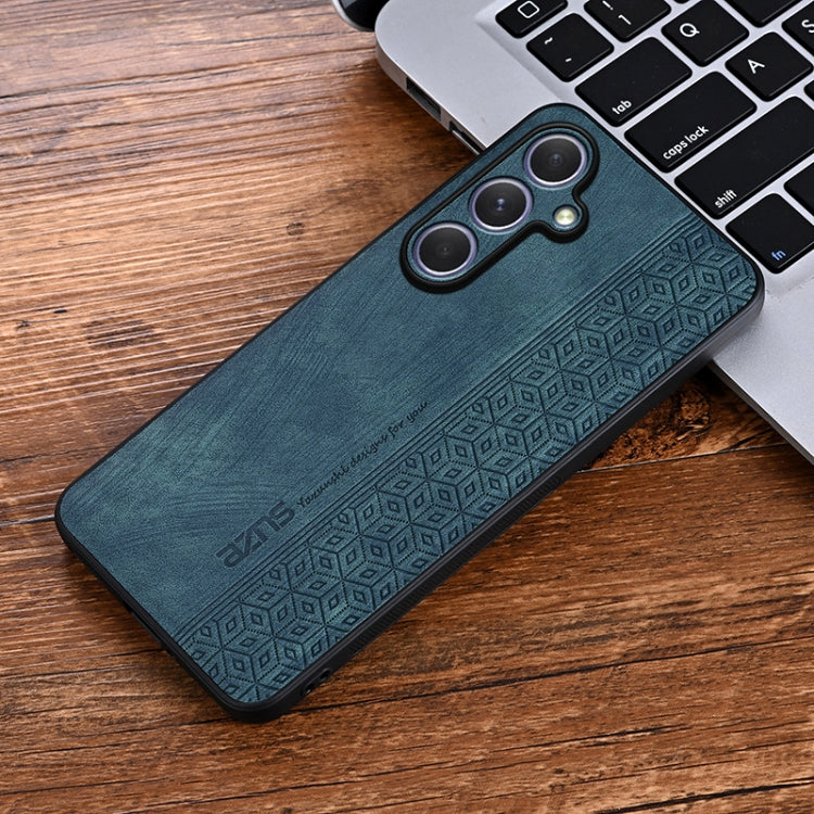 For Samsung Galaxy S25 5G AZNS 3D Embossed Skin Feel Phone Case(Dark Green) - Galaxy S25 5G Cases by AZNS | Online Shopping South Africa | PMC Jewellery | Buy Now Pay Later Mobicred