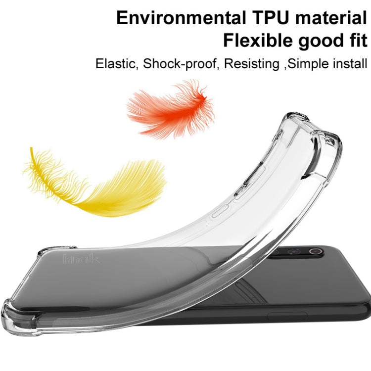 For iPhone 16e imak Shockproof Airbag TPU Phone Case(Transparent) - iPhone 16e Cases by imak | Online Shopping South Africa | PMC TechLife | Buy Now Pay Later Mobicred