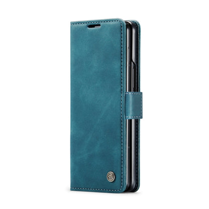 For Samsung Galaxy Z Fold6 5G CaseMe 013 Multifunctional Horizontal Flip Leather Phone Case(Blue) - Galaxy Z Fold6 5G Cases by CaseMe | Online Shopping South Africa | PMC Jewellery | Buy Now Pay Later Mobicred