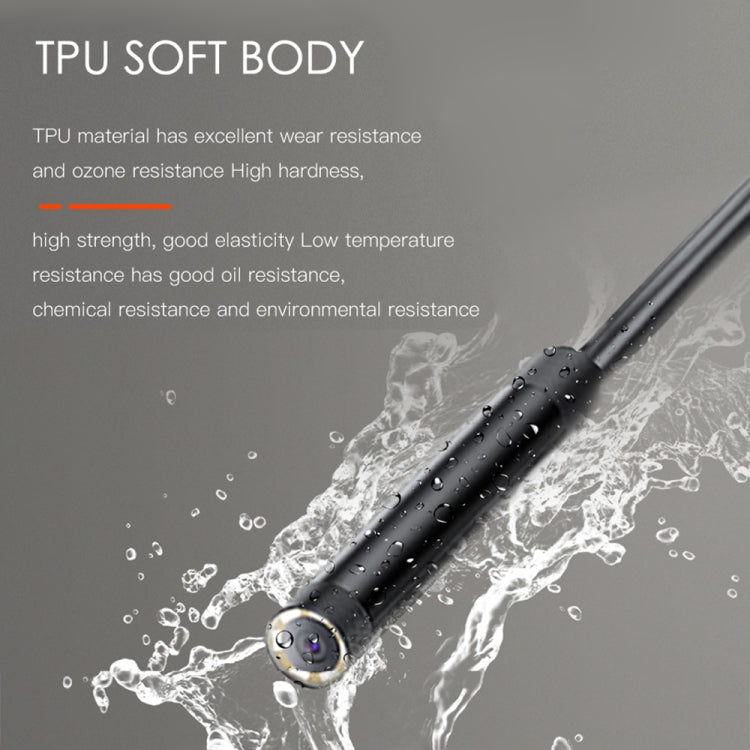 T21 4.5 inch IPS Color Screen 7.9mm Triple Camera Split Hard Cable Industrial Endoscope, Length:3.5m(Black Red) -  by PMC TechLife | Online Shopping South Africa | PMC TechLife | Buy Now Pay Later Mobicred
