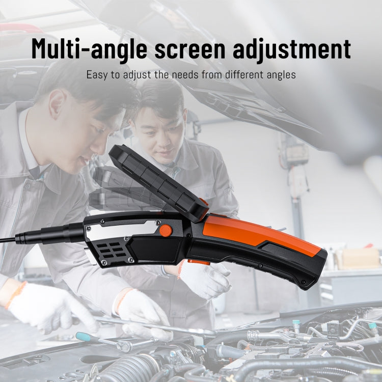 T27 5 inch IPS Color Screen 3.9mm Single Camera Handheld Hard Cable HD Industrial Endoscope, Length:3.5m(Orange Black) -  by PMC TechLife | Online Shopping South Africa | PMC TechLife | Buy Now Pay Later Mobicred