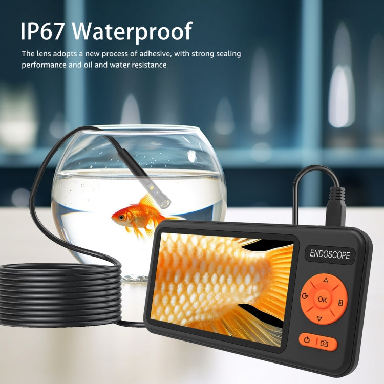 T29 5 inch IPS Screen 3.9mm Single Lens IP67 Waterproof Industrial Endoscope With Bracket, Length:1m -  by PMC TechLife | Online Shopping South Africa | PMC TechLife | Buy Now Pay Later Mobicred
