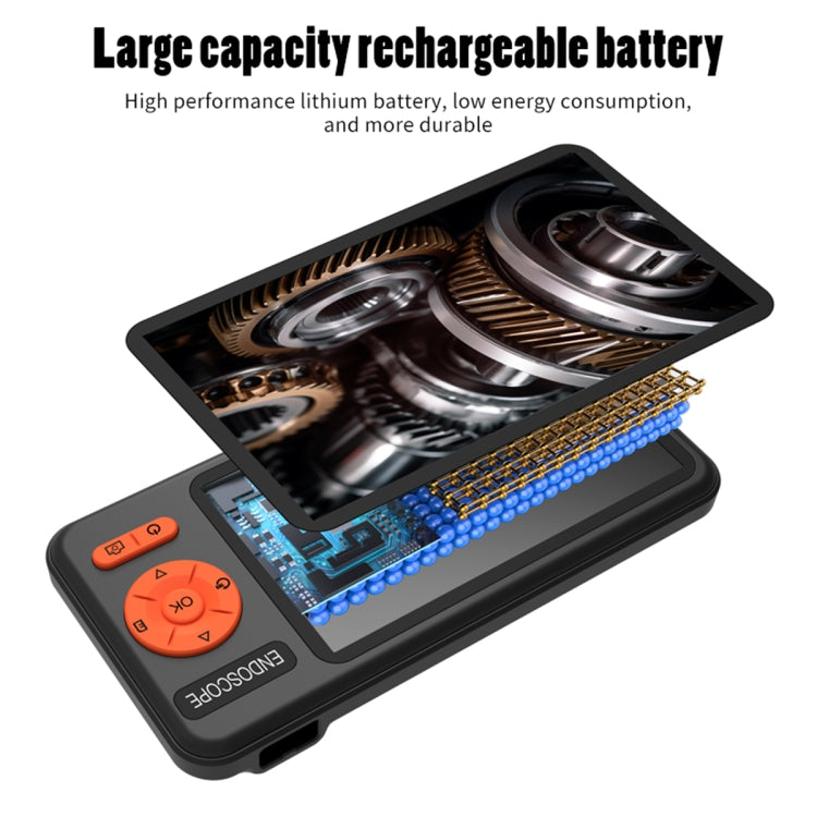 T29 5 inch IPS Screen 3.9mm Single Lens IP67 Waterproof Industrial Endoscope With Bracket, Length:1m -  by PMC TechLife | Online Shopping South Africa | PMC TechLife | Buy Now Pay Later Mobicred