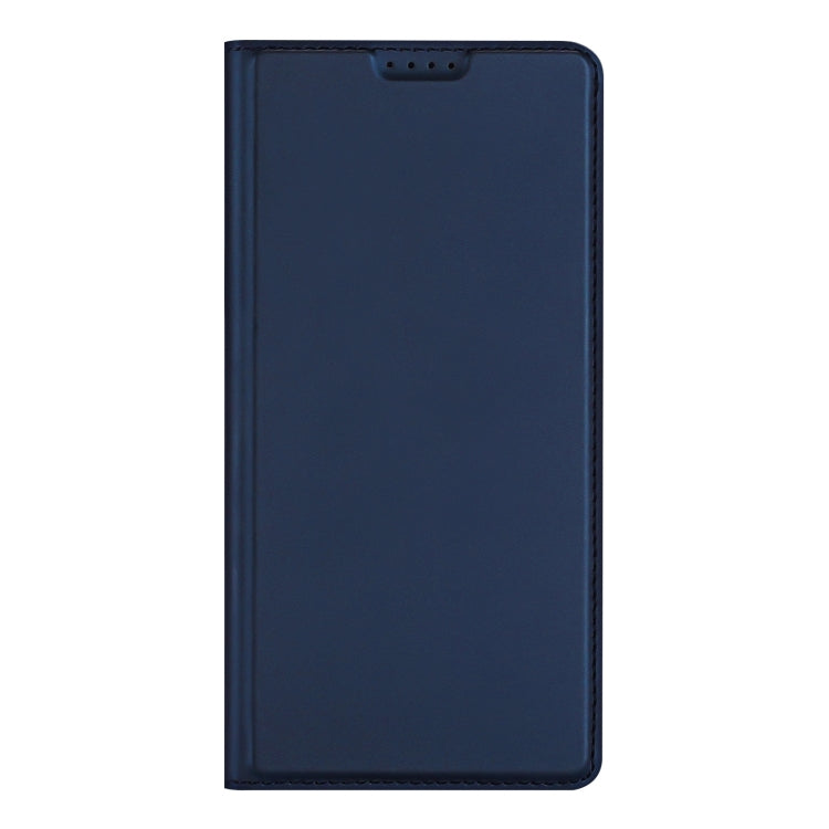 For Redmi 13 4G / Redmi Note 13R DUX DUCIS Skin Pro Series Flip Leather Phone Case(Blue) - Redmi 13 Cases by DUX DUCIS | Online Shopping South Africa | PMC Jewellery | Buy Now Pay Later Mobicred