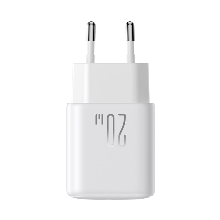 JOYROOM JR-TCF20 PD20W USB-C / Type-C Port Charger, Plug:EU Plug(White) - USB Charger by JOYROOM | Online Shopping South Africa | PMC Jewellery | Buy Now Pay Later Mobicred