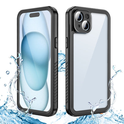 For iPhone 15 Plus RedPepper Shockproof IP68 Waterproof PC + TPU Protective Case(Black) - iPhone 15 Plus Cases by RedPepper | Online Shopping South Africa | PMC Jewellery | Buy Now Pay Later Mobicred