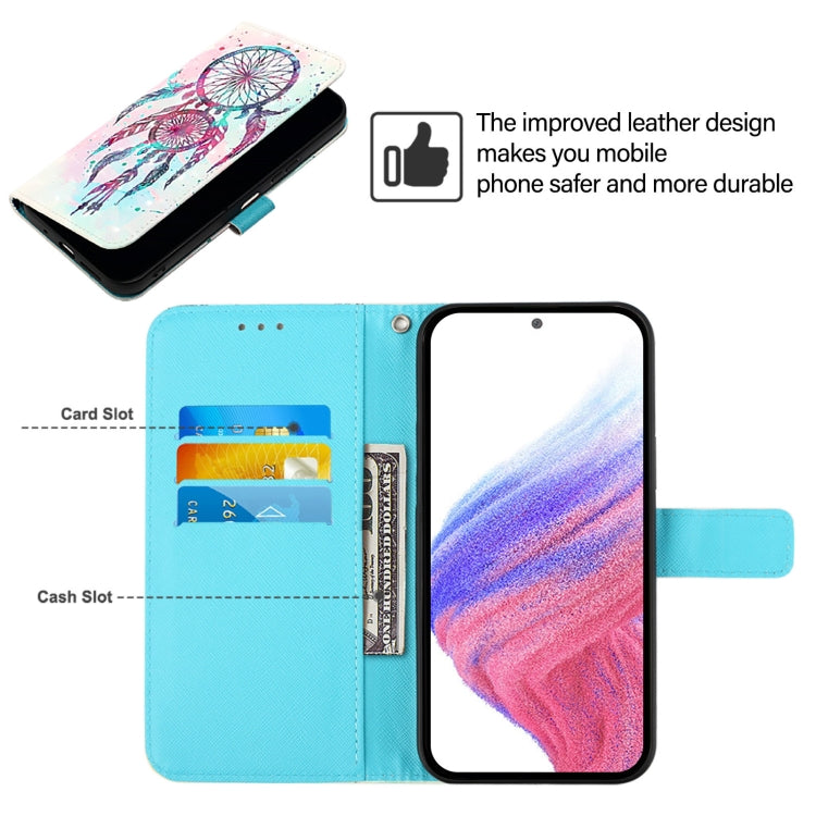 For Ulefone Note 14 3D Painting Horizontal Flip Leather Phone Case(Color Drop Wind Chimes) - Ulefone Cases by PMC Jewellery | Online Shopping South Africa | PMC Jewellery | Buy Now Pay Later Mobicred