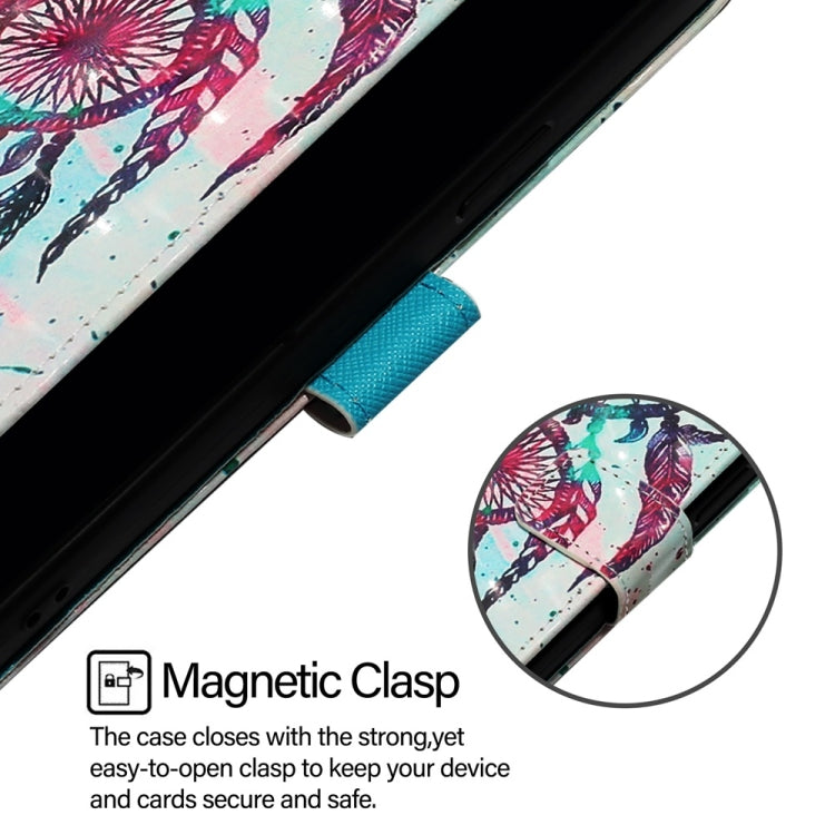 For Ulefone Note 14 3D Painting Horizontal Flip Leather Phone Case(Color Drop Wind Chimes) - Ulefone Cases by PMC Jewellery | Online Shopping South Africa | PMC Jewellery | Buy Now Pay Later Mobicred