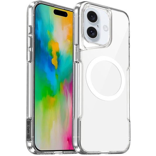 For iPhone 16 Plus MagSafe Acrylic + TPU Transparent Full Coverage Phone Case - iPhone 16 Plus Cases by PMC Jewellery | Online Shopping South Africa | PMC Jewellery | Buy Now Pay Later Mobicred